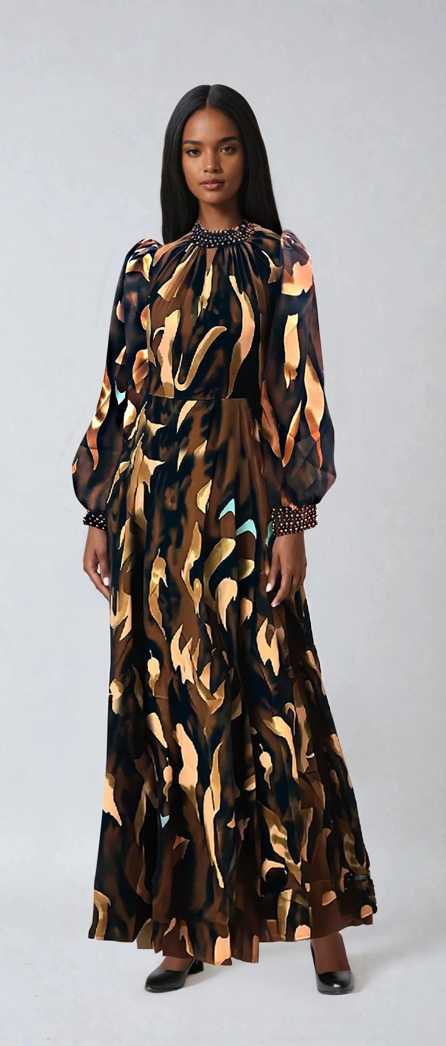 Marbella Printed Maxi Dress - 41038 - Especially Yours