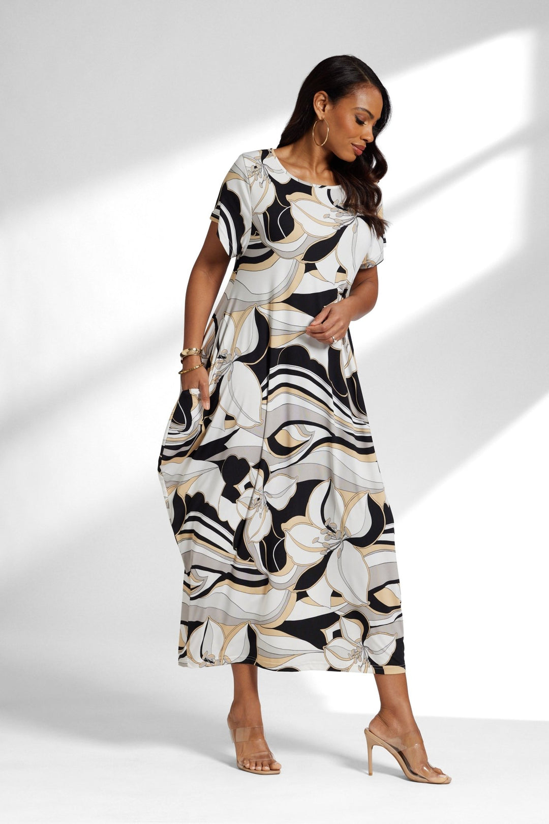 modest maxi dress for church