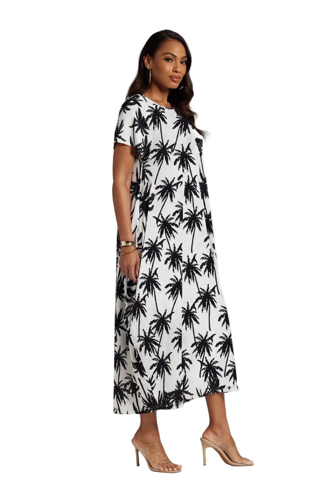 palm tree dress Queen of Sparkles Pale Green Sequin Midi Cover-Up 52.7 (134CM) Dresses The Palm Tree