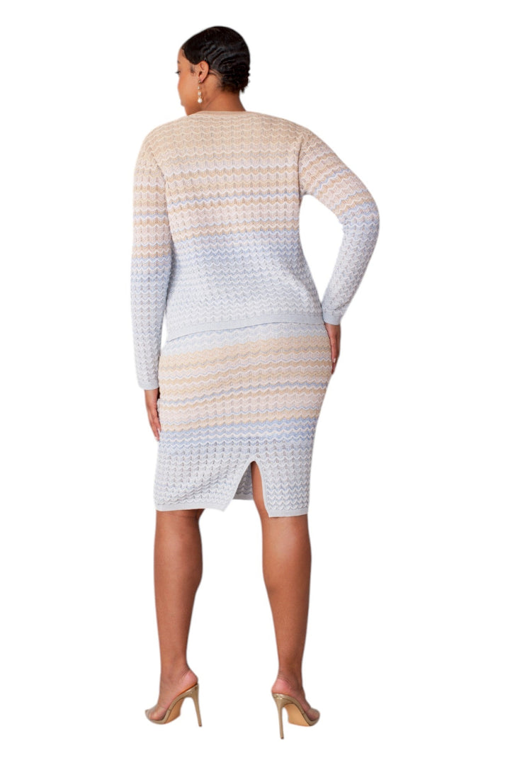 Ombré Wave Knit Two - Piece Set - 51005 - Especially Yours