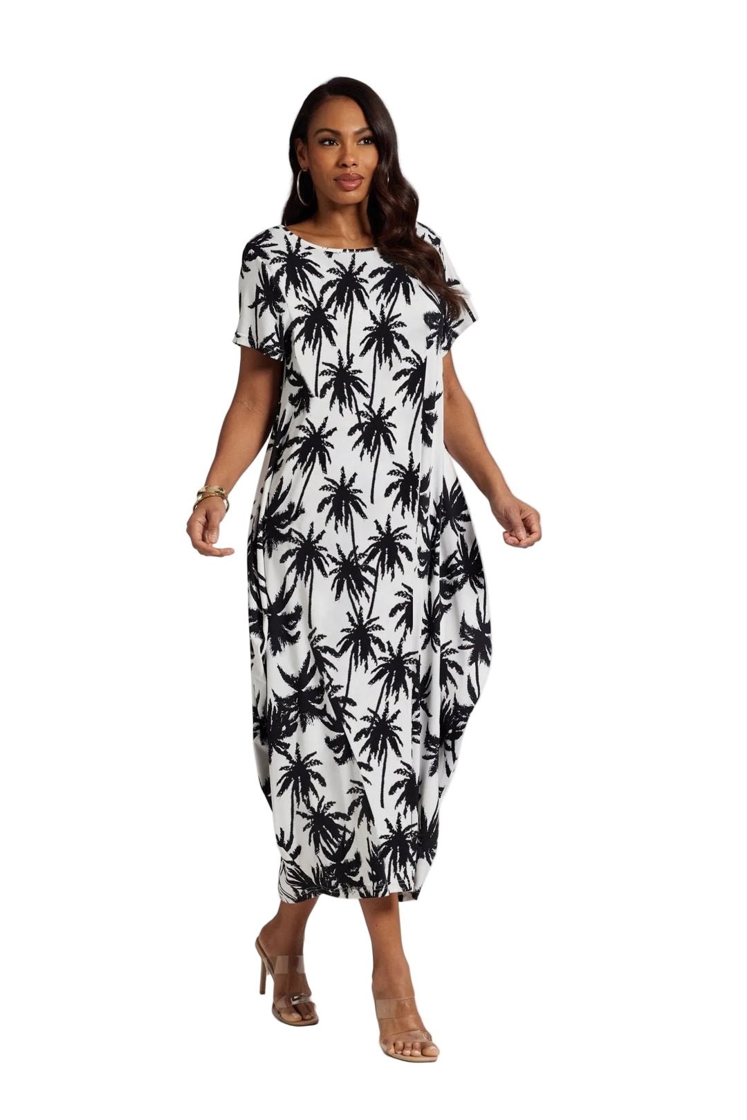 palm tree dress Pintuck Maxi Key Features Under The Palm Trees Maxi