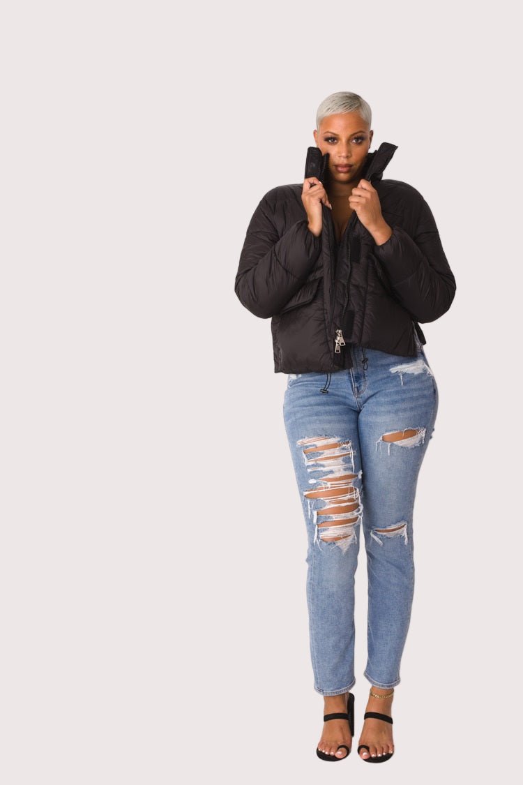 Plush Puffer Jacket - 81876 - Especially Yours