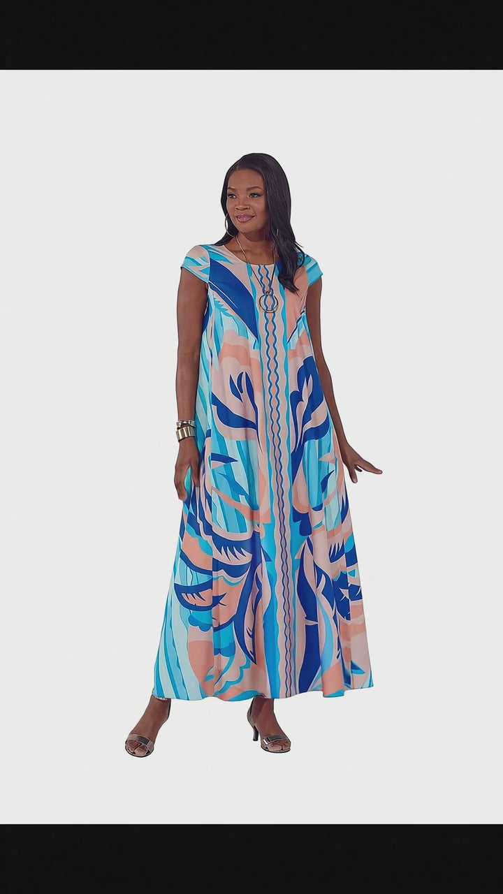 SUPREME PETALS MAXI DRESS