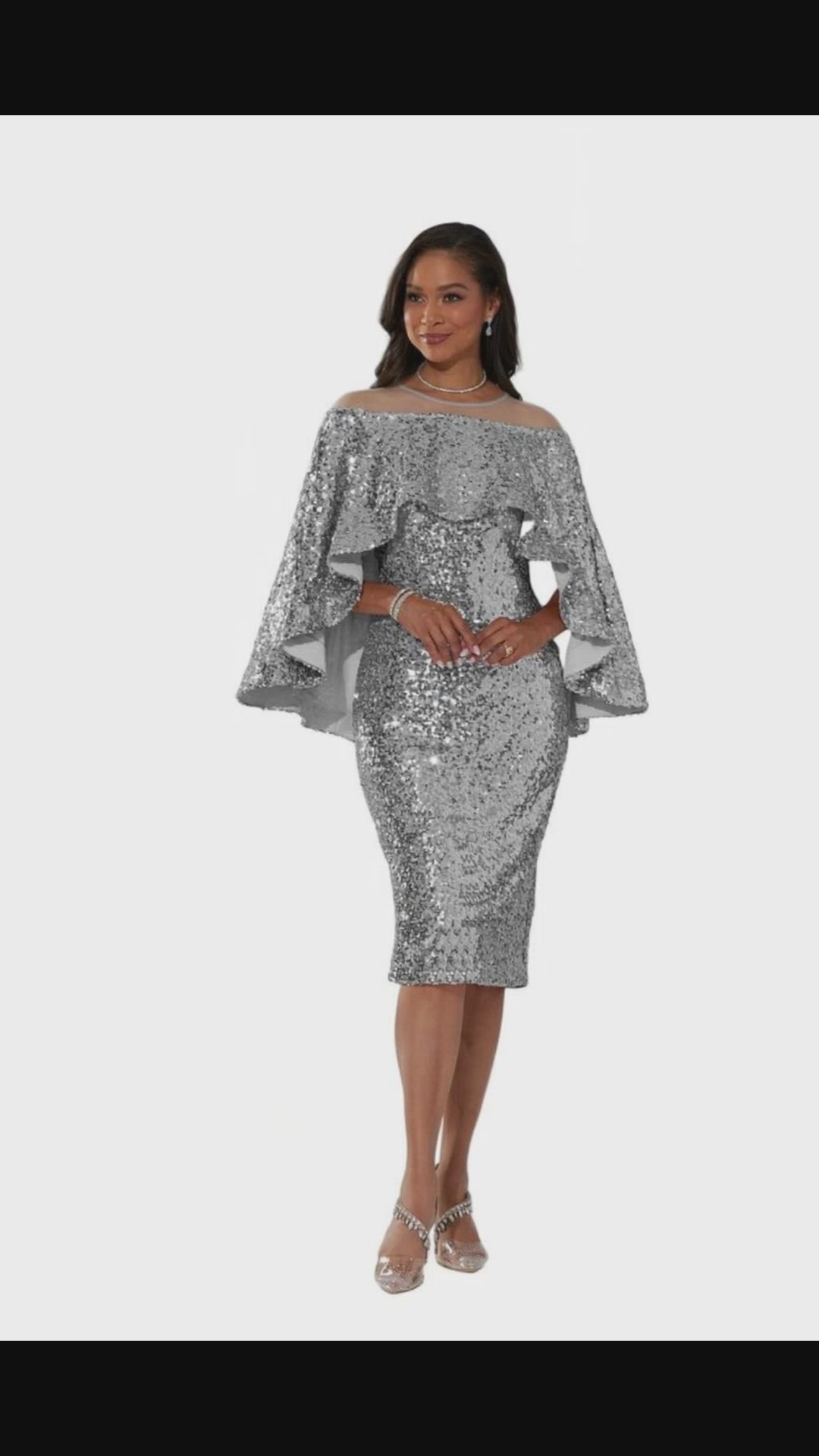 Shine Up the Night Dress by EY Boutique