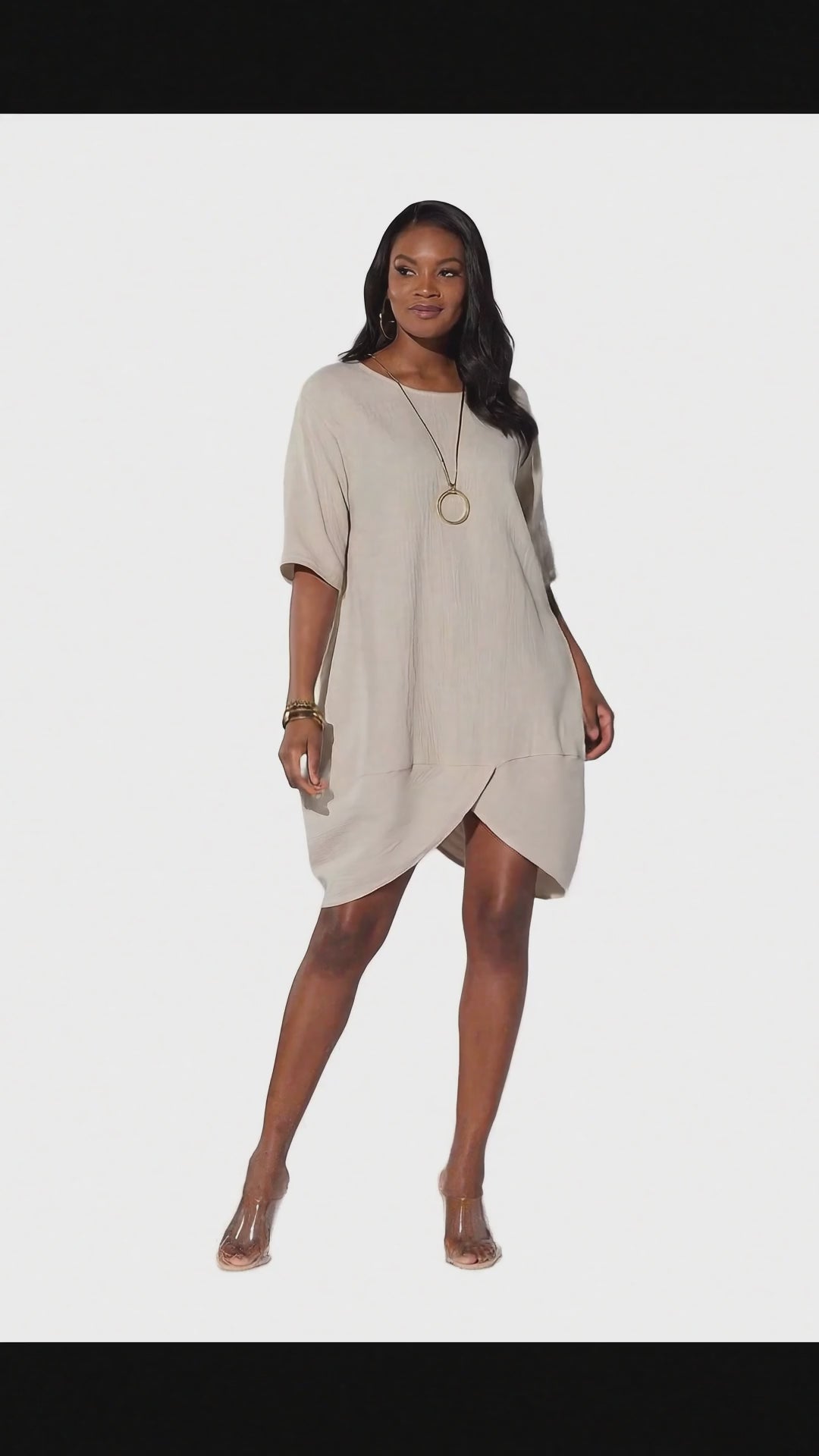 Too Fab Tulip Hem Dress by Studio EY