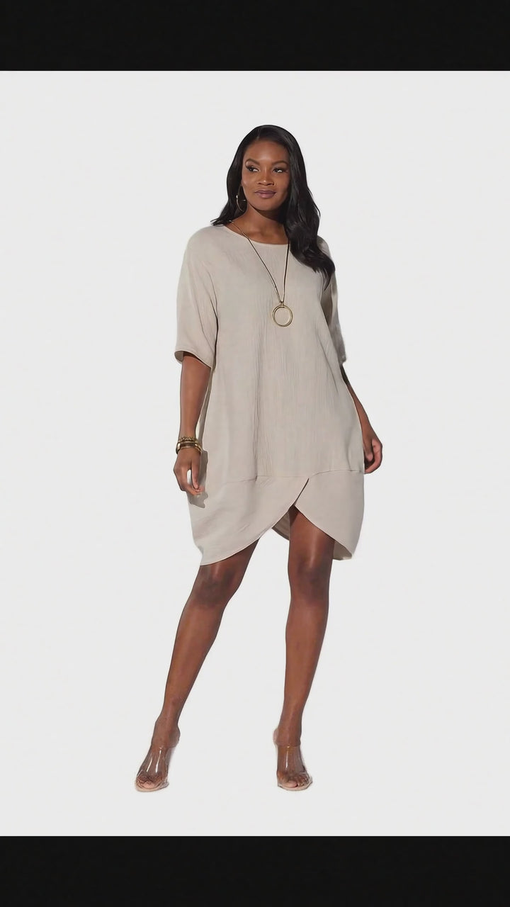 Too Fab Tulip Hem Dress by Studio EY