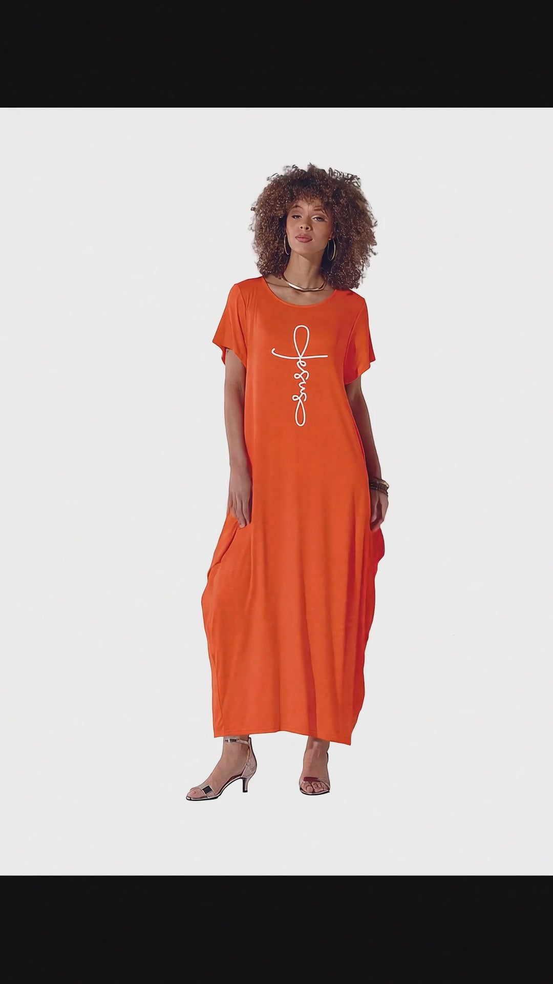 Believe in Jesus Maxi Dress by EY Boutique