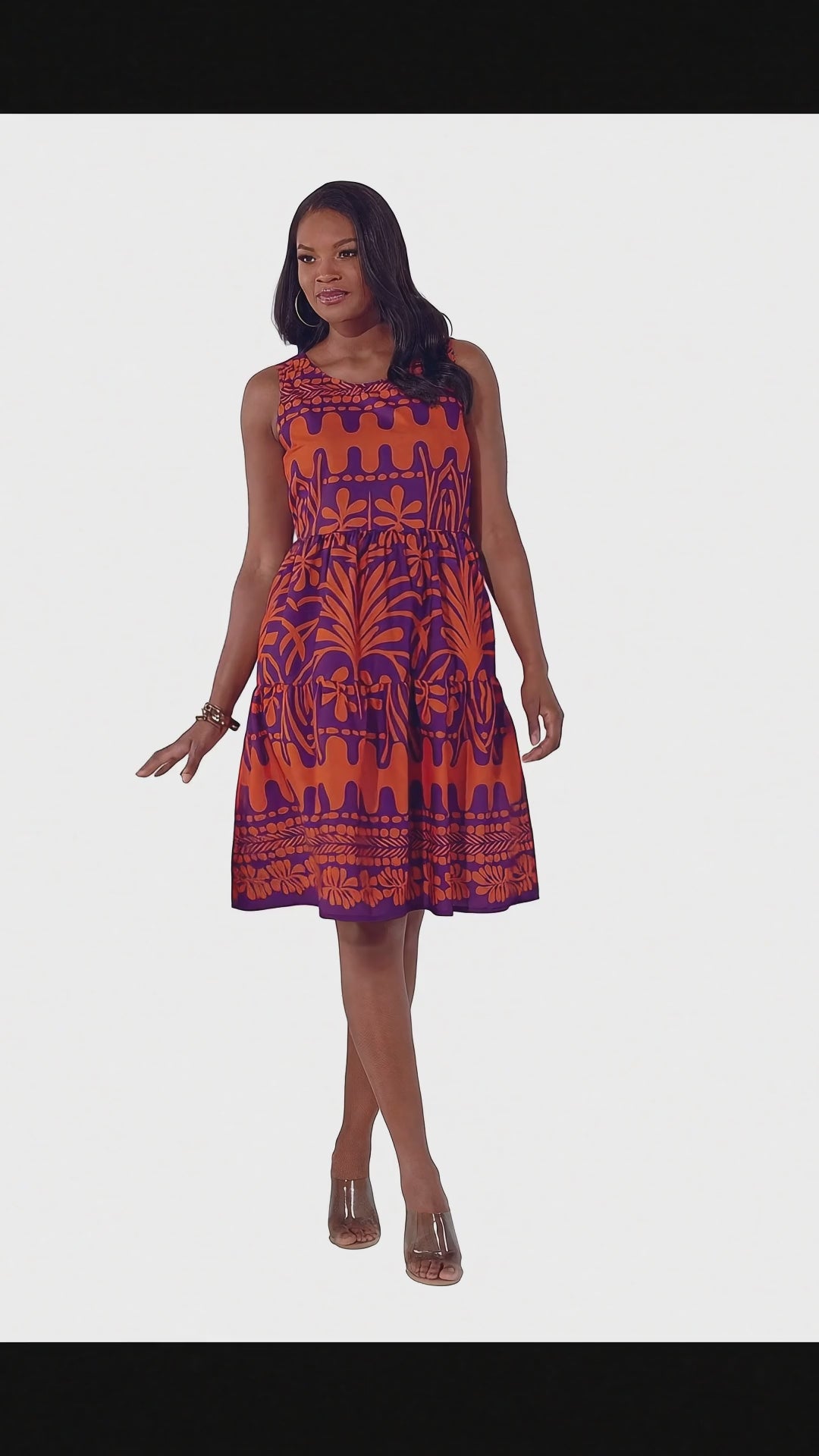 Garden Walk Sleeveless Dress by Studio EY