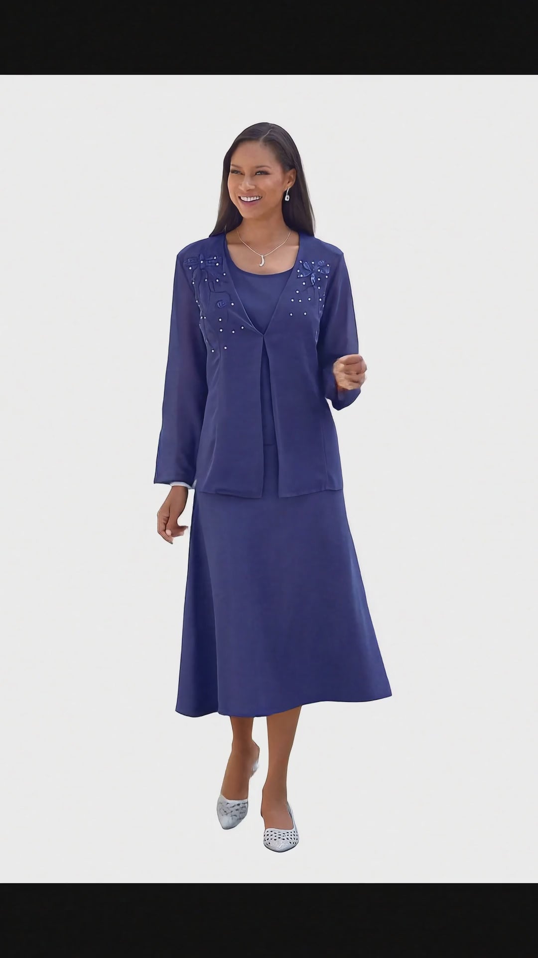 Ribbons of Shine 3-Pc. Suit by EY Boutique