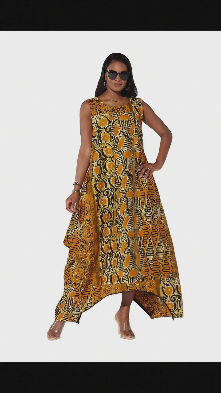 Into the Mix Convertible Jumpsuit Dress by Studio EY