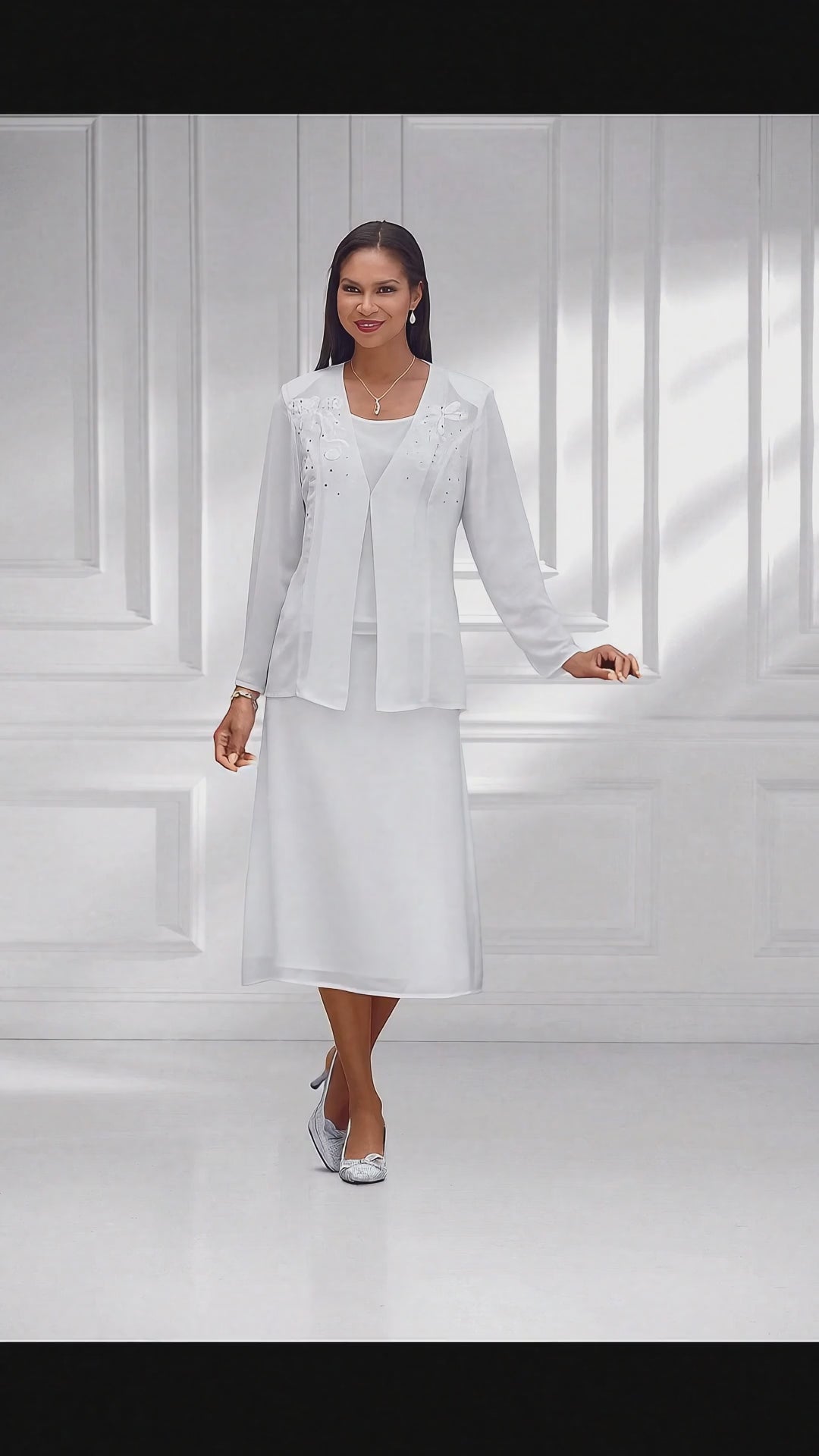 Ribbons of Shine 3-Pc. Suit by EY Boutique