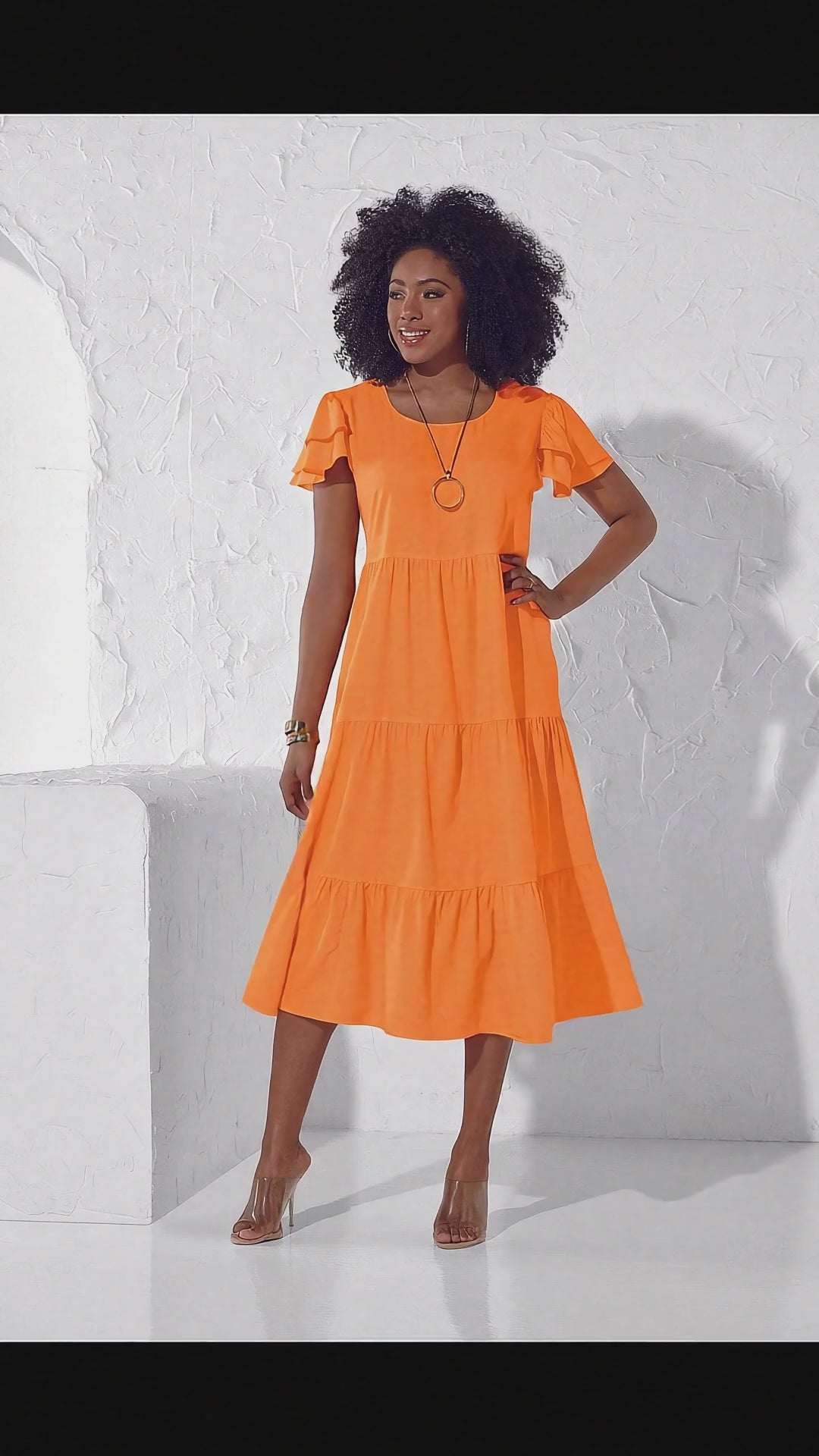 Triple Tiered Dress by Studio EY