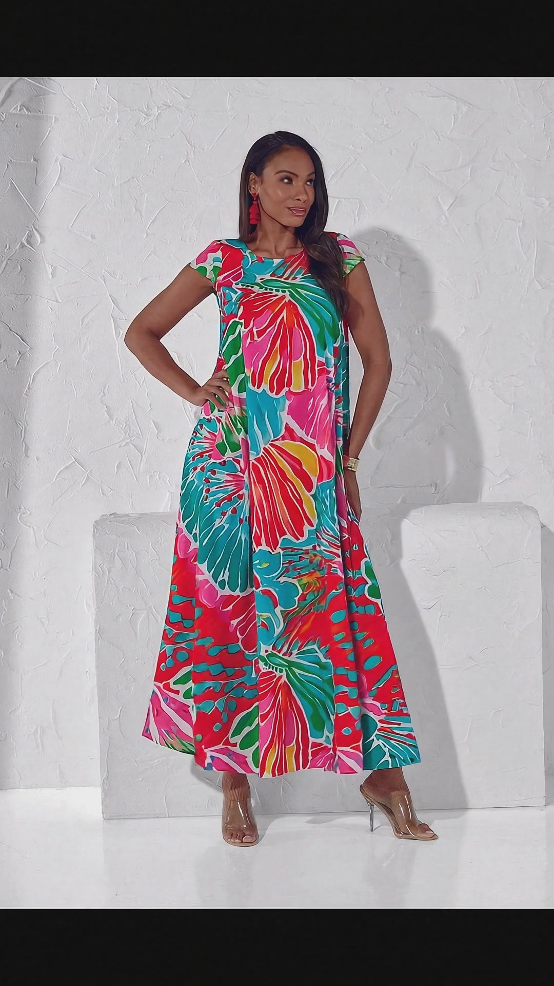 Summer Garden Maxi Dress by EY Boutique
