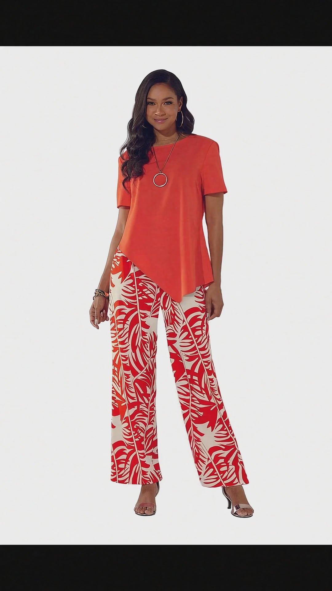 Tropical Breeze 2-Pc. Pantset by Studio EY