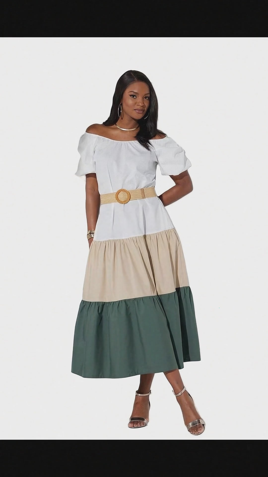 Terrific Tones Dress by Studio EY