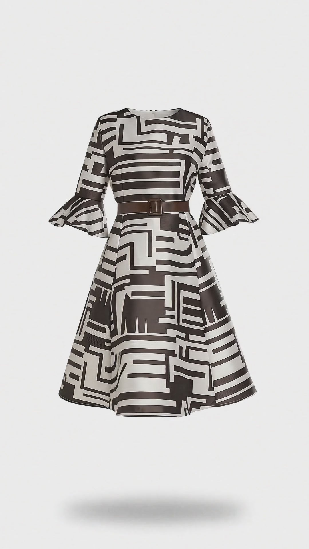 LINES OF THE TIMES DRESS