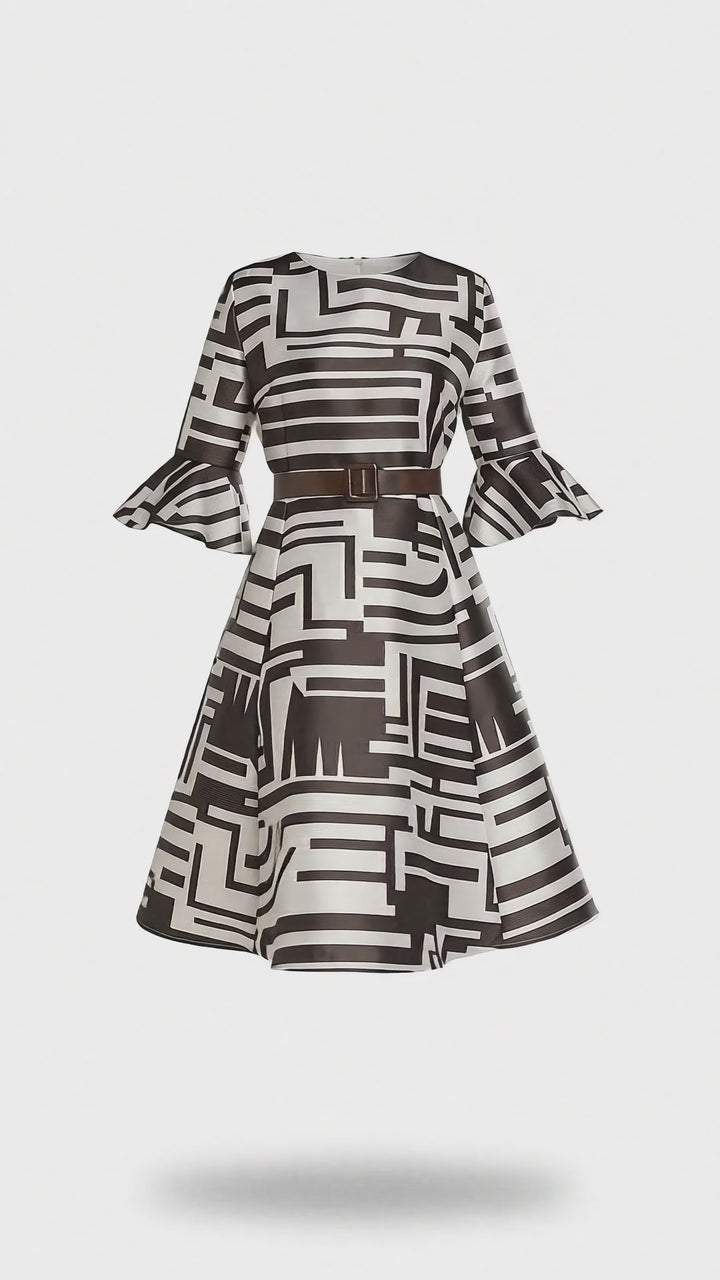 LINES OF THE TIMES DRESS