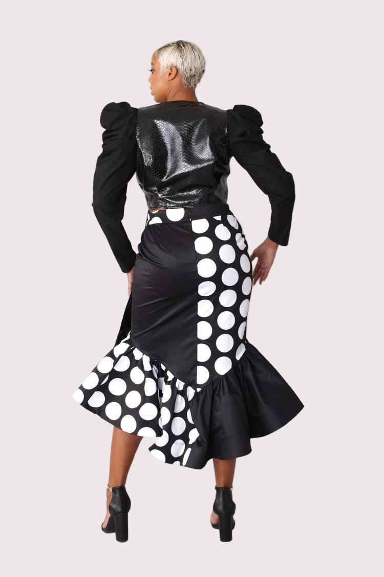 Printed High Low Skirt - 81786 - Especially Yours