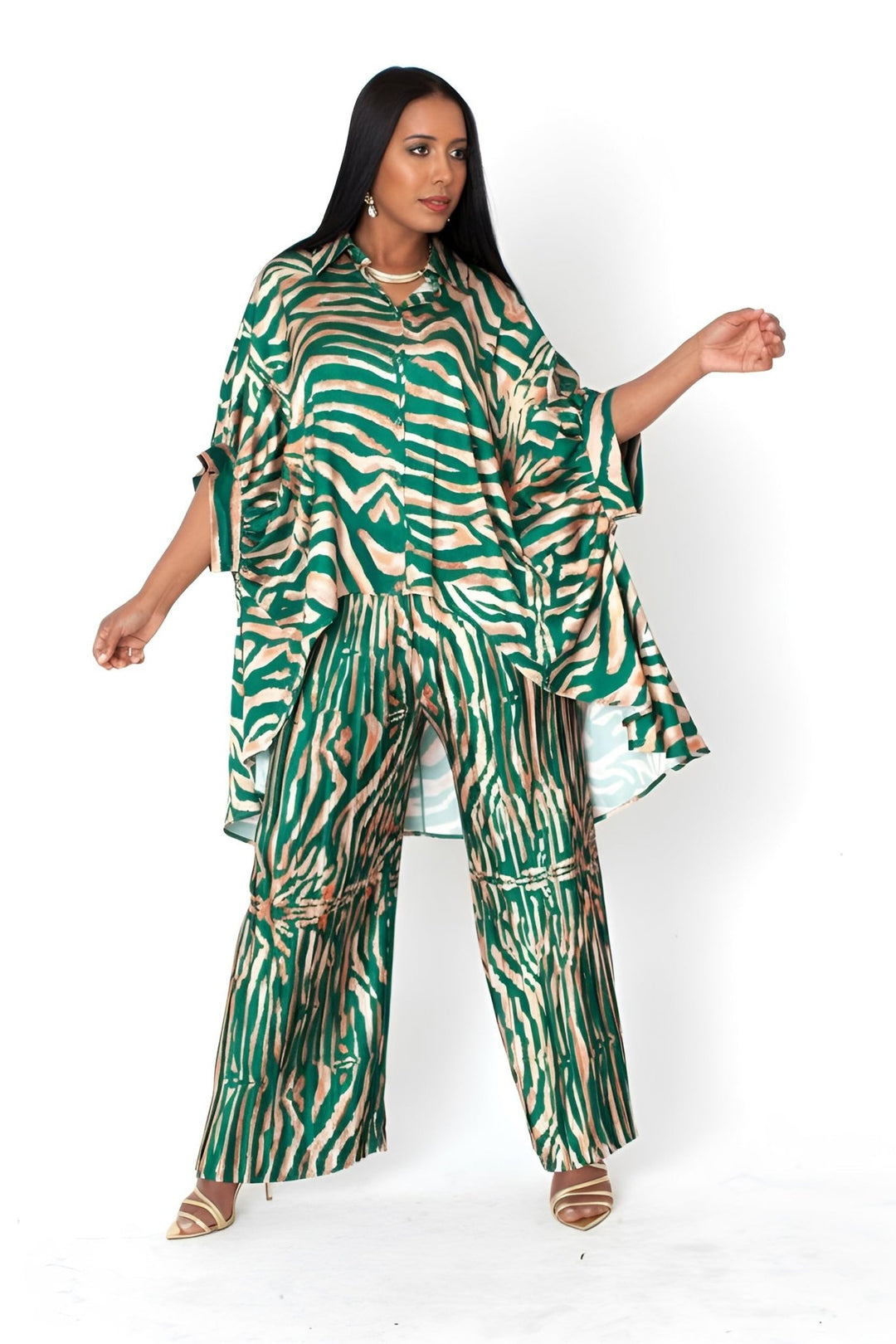 Printed Lounge Pant Set - 82797 - Especially Yours