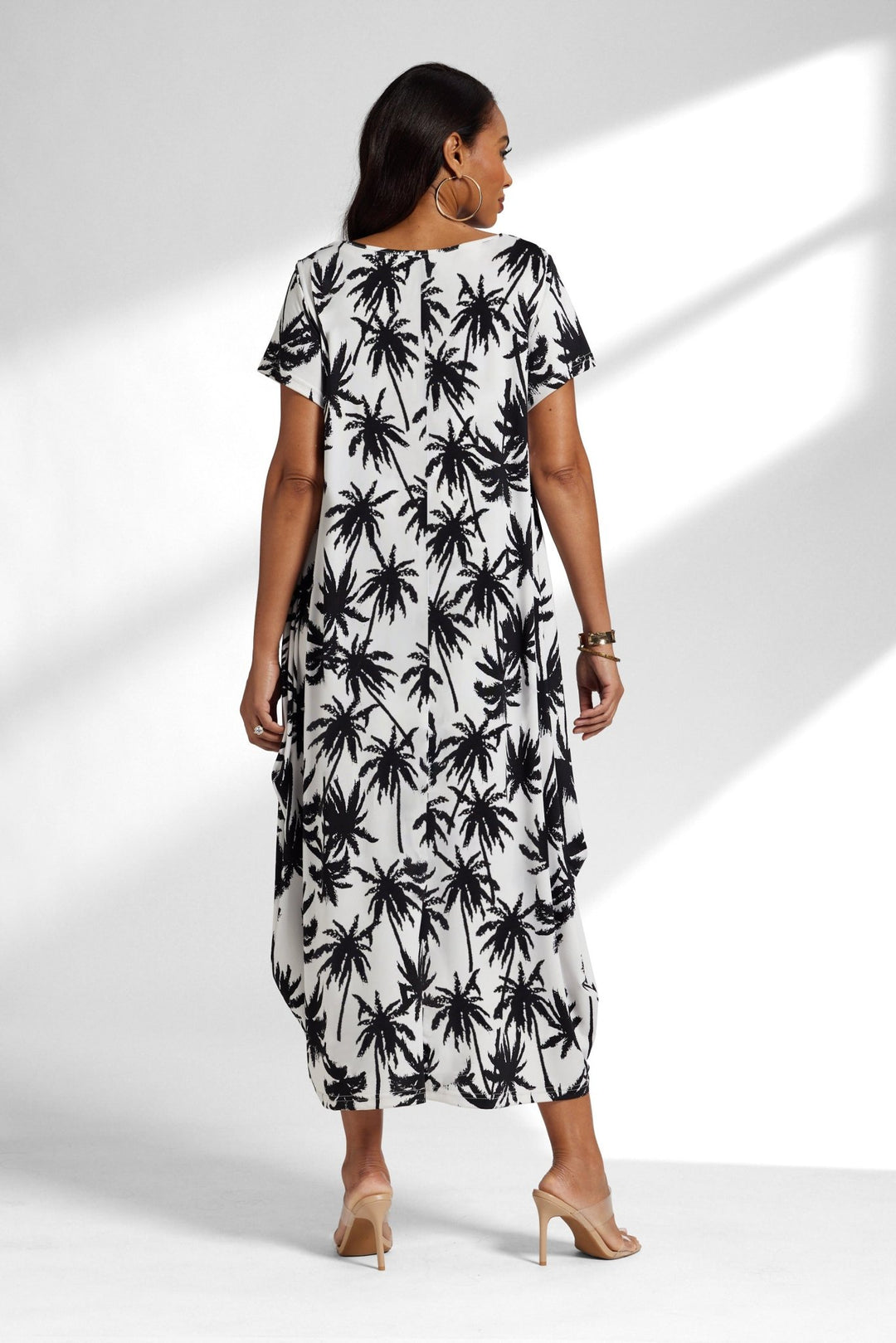 printed maxi dress women