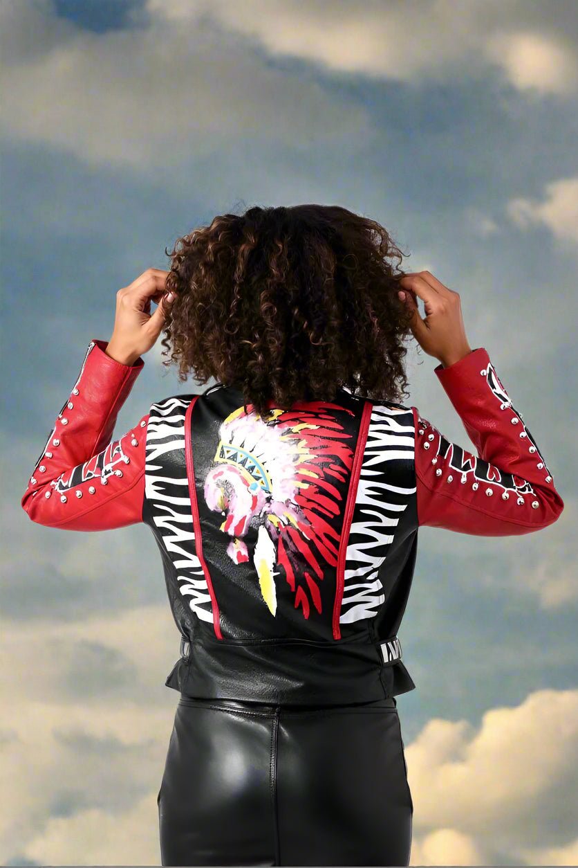 Punk Inspired Leather Jacket - 81763 - Especially Yours