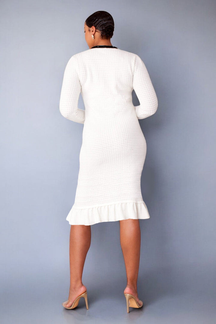 Textured Knit Dress 51000 - Especially Yours