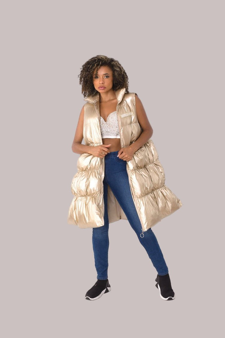 Tiered Puffer Vest - 81585 - Especially Yours