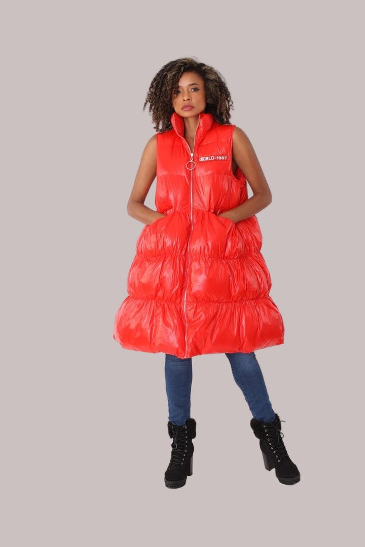 Tiered Puffer Vest - 81585 - Especially Yours
