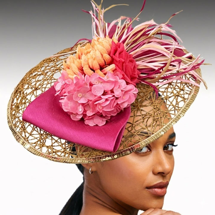 FA3140 HONEYCOMB FASCINATOR by Whittall & Shon - Especially Yours