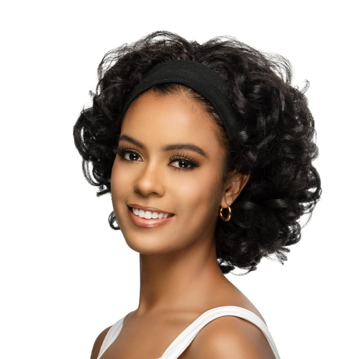 12” BODY CURL HALF WIG W/ DRAWSTRING & HEAD BAND - Vivica A. Fox - Especially Yours
