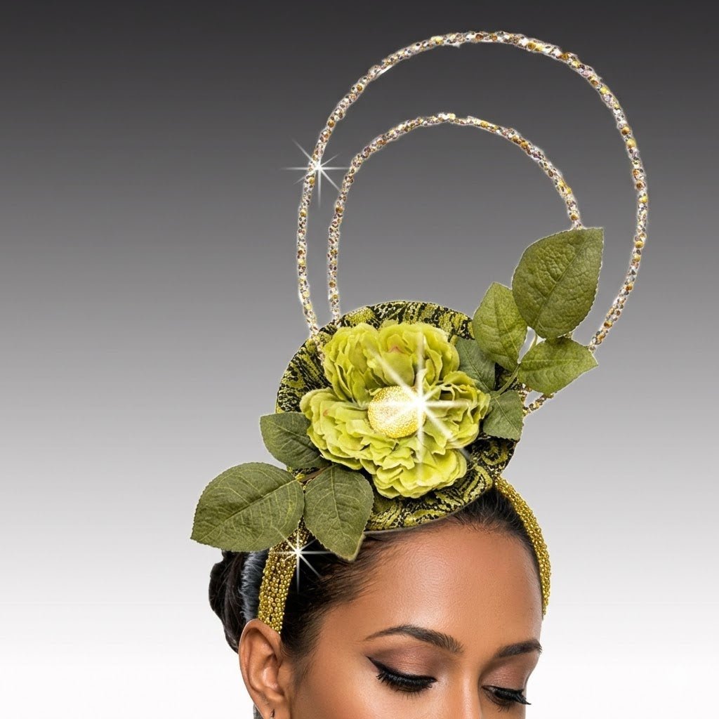 FA3496 Mint Julep Headband Fascinator by Whittall & Shon - Especially Yours