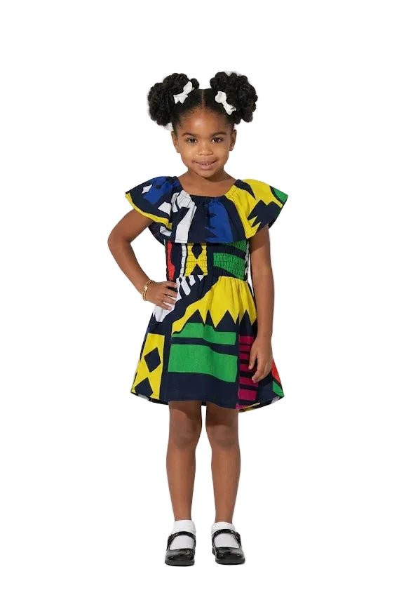 Girls Winona Print Dress by Studio EY - Especially Yours