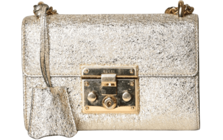 Gucci - Padlock Metallic Handbag - Especially Yours